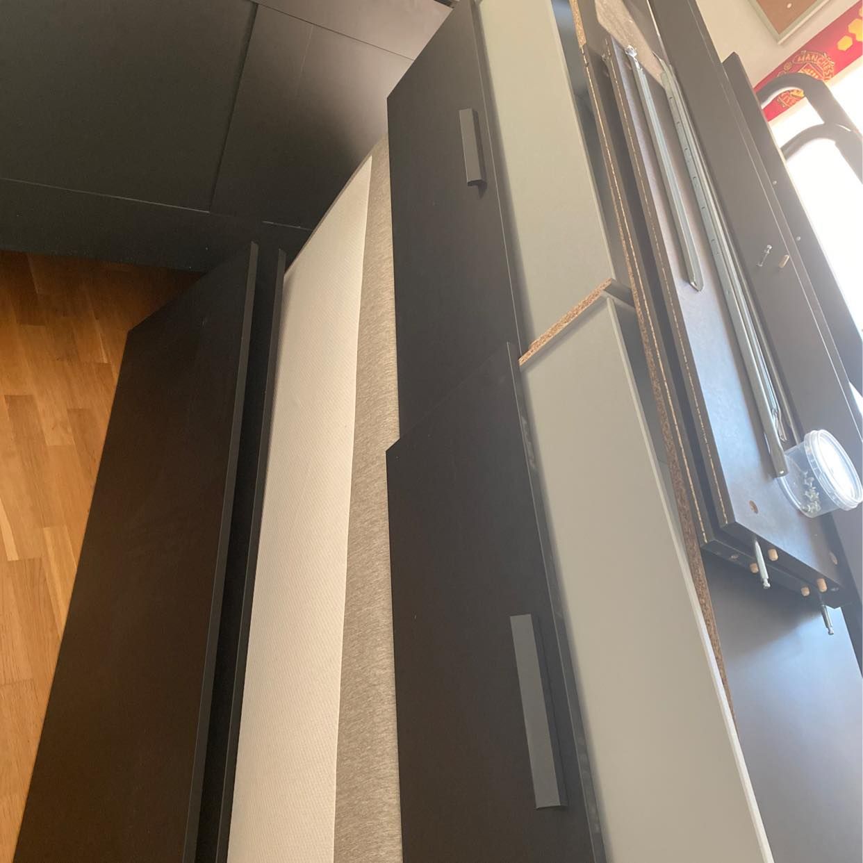 image of Flytt av nedmonterad säng - 