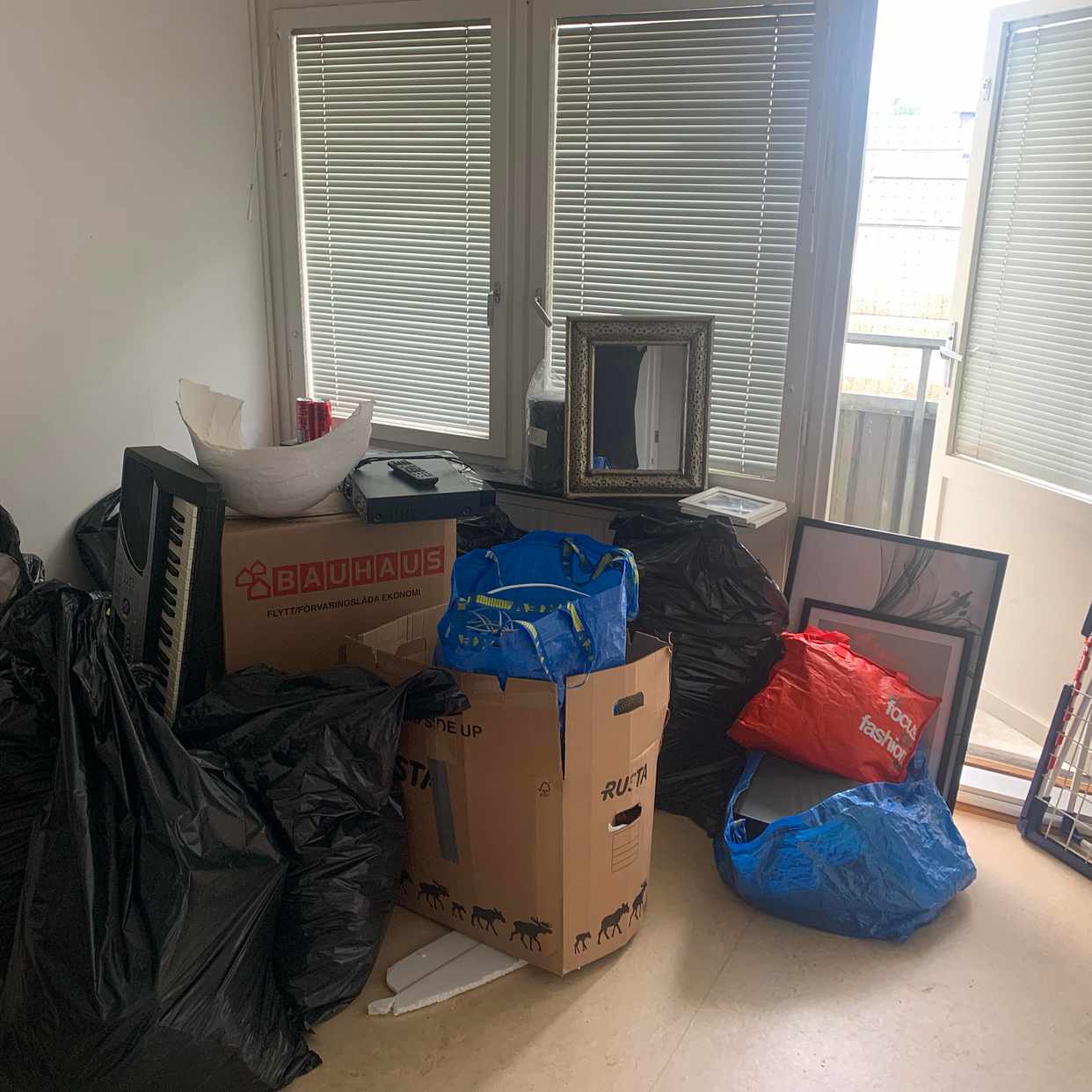 image of Sopsäckar, tvättmaskin mm - 