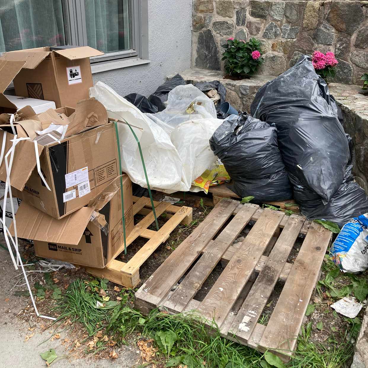 image of Construction waste remove - Lidingö