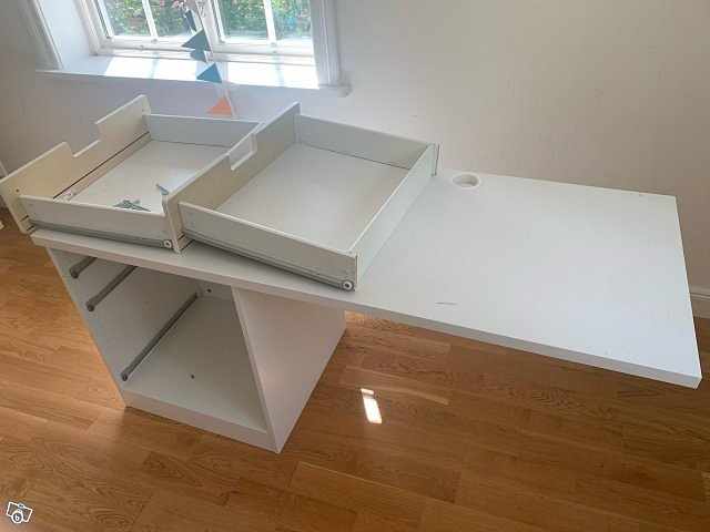 image of Ikea loftsäng Småstad vit - 