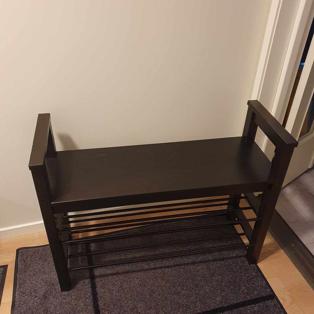 image of Shoe rack with seat - Täby