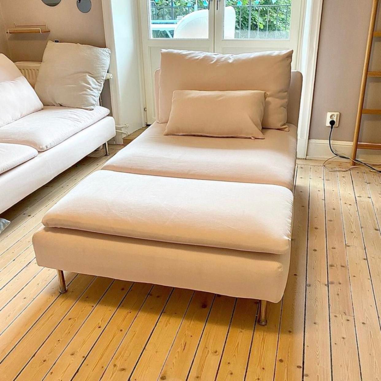 image of Soffa Schäslong i delar - 