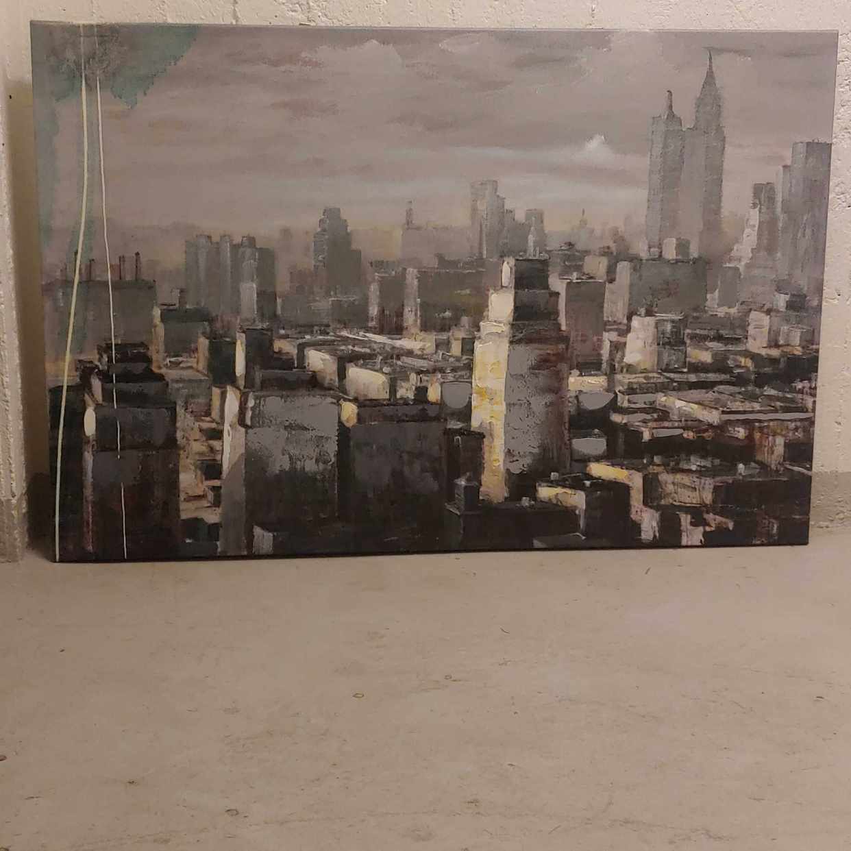 image of Stor canvas tavla - Bandhagen