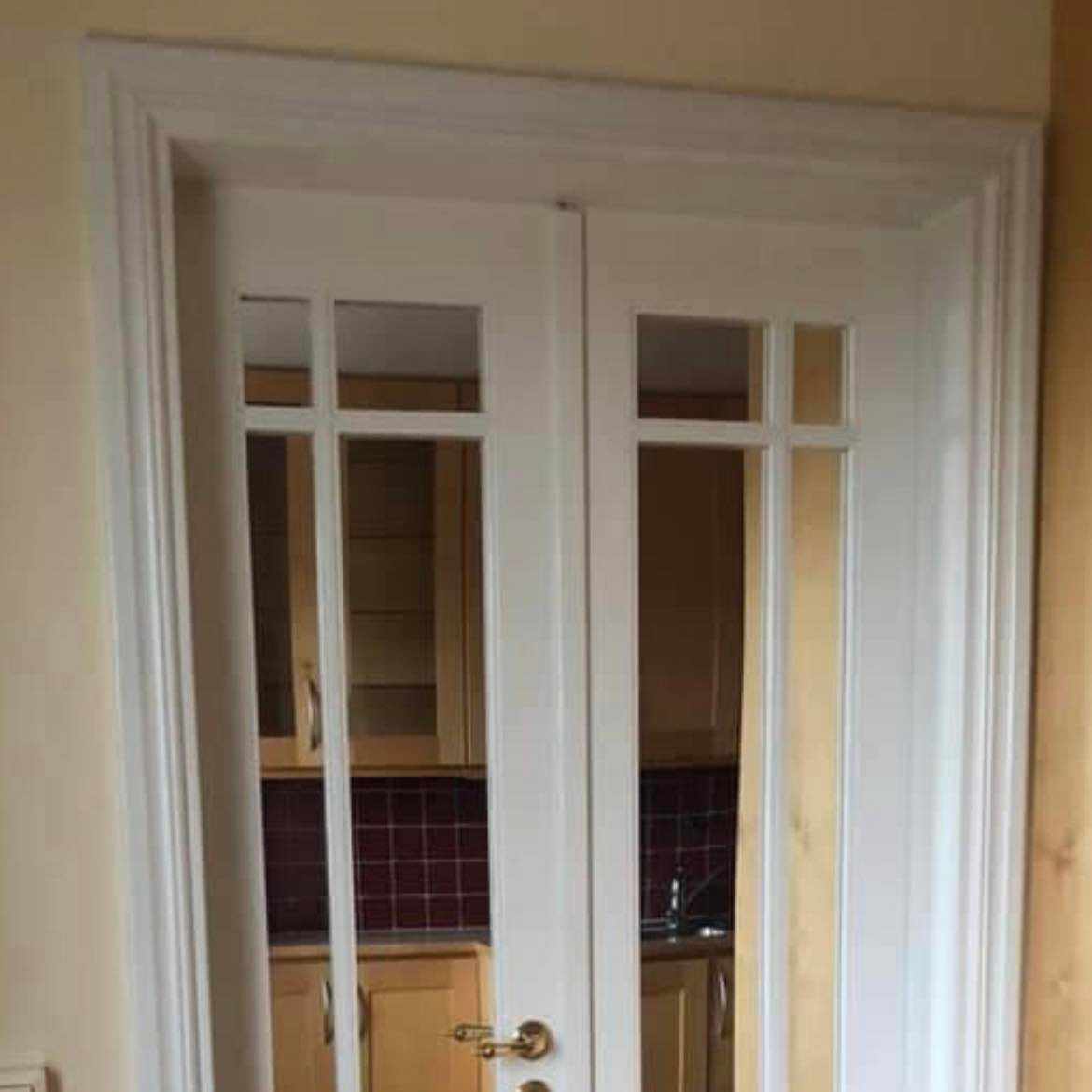 image of Dörr med glasparti - 