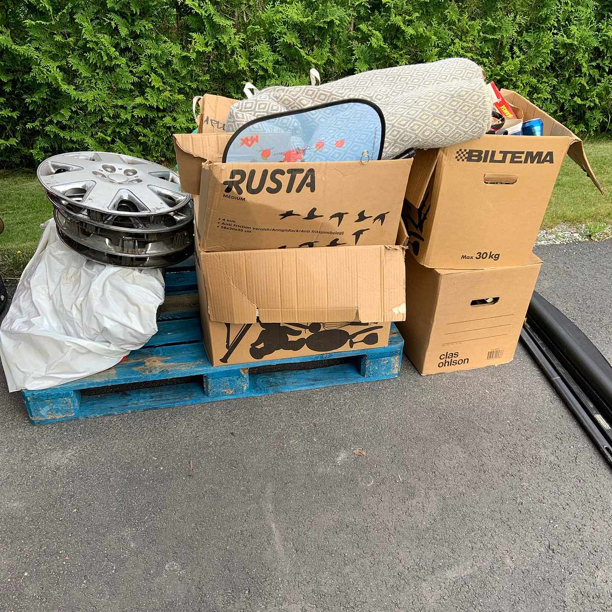 image of Kartonger, matta mm - Vendelsö