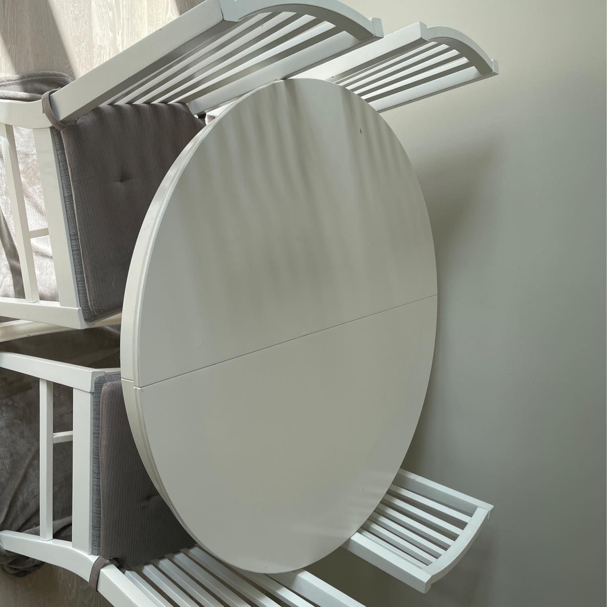 image of Flytta matbord + 2 stolar - 