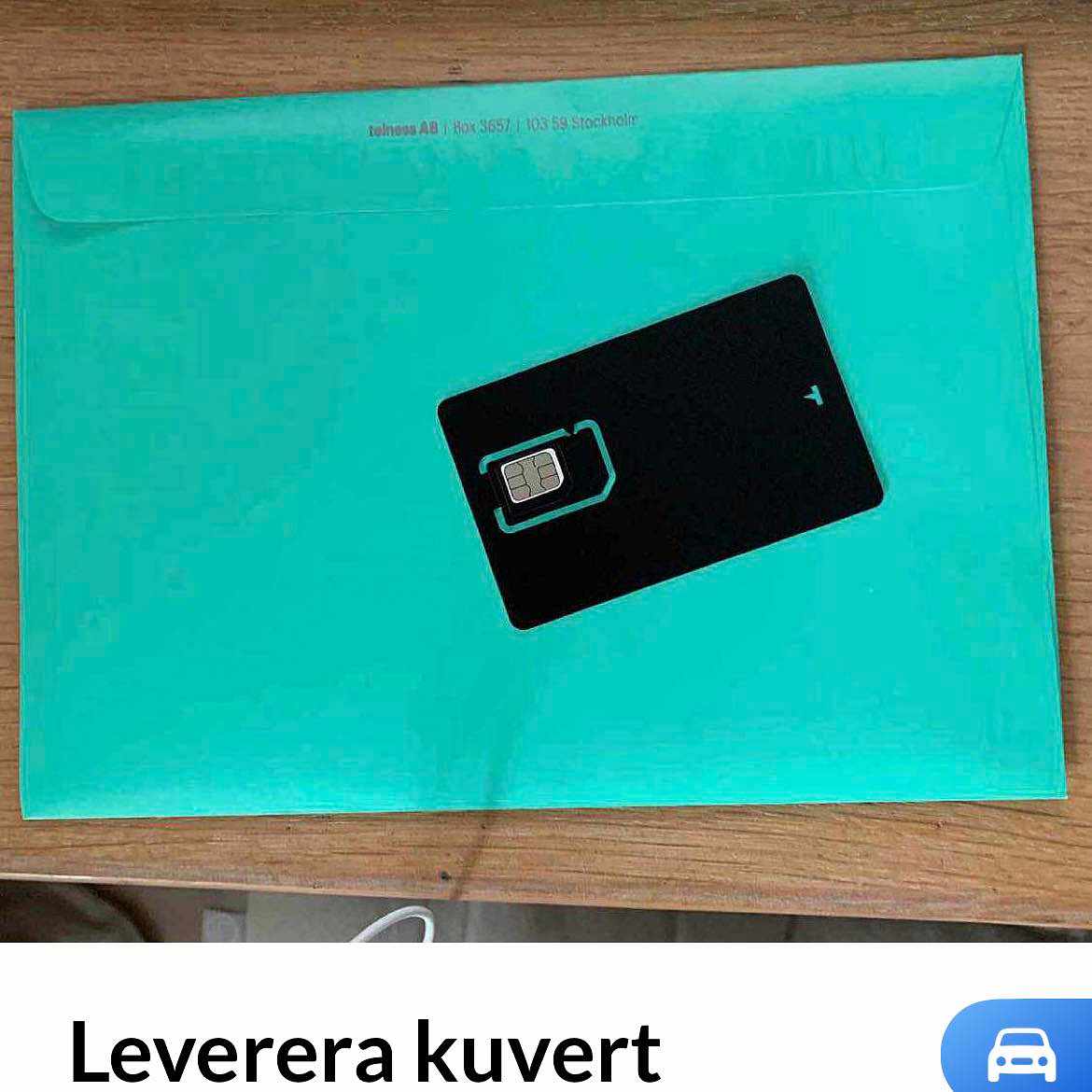 image of Hämta och lämna kuvert - 