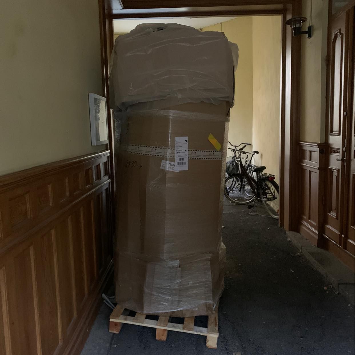 image of Moving couch upstairs - 