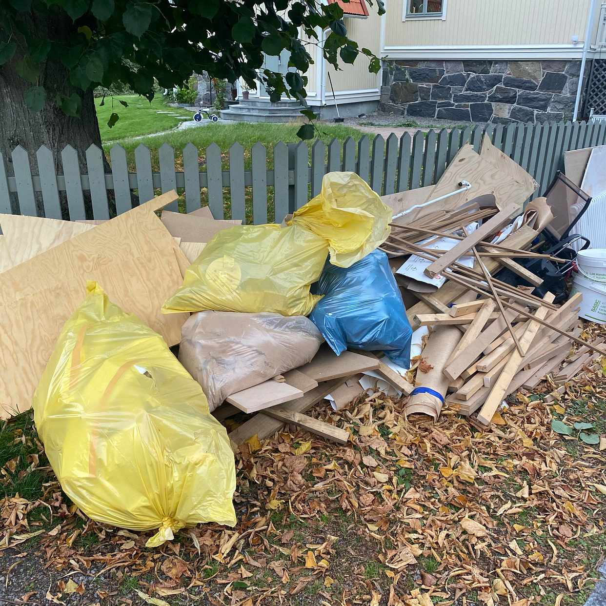 image of Byggavfall och grovsopor - Stocksund