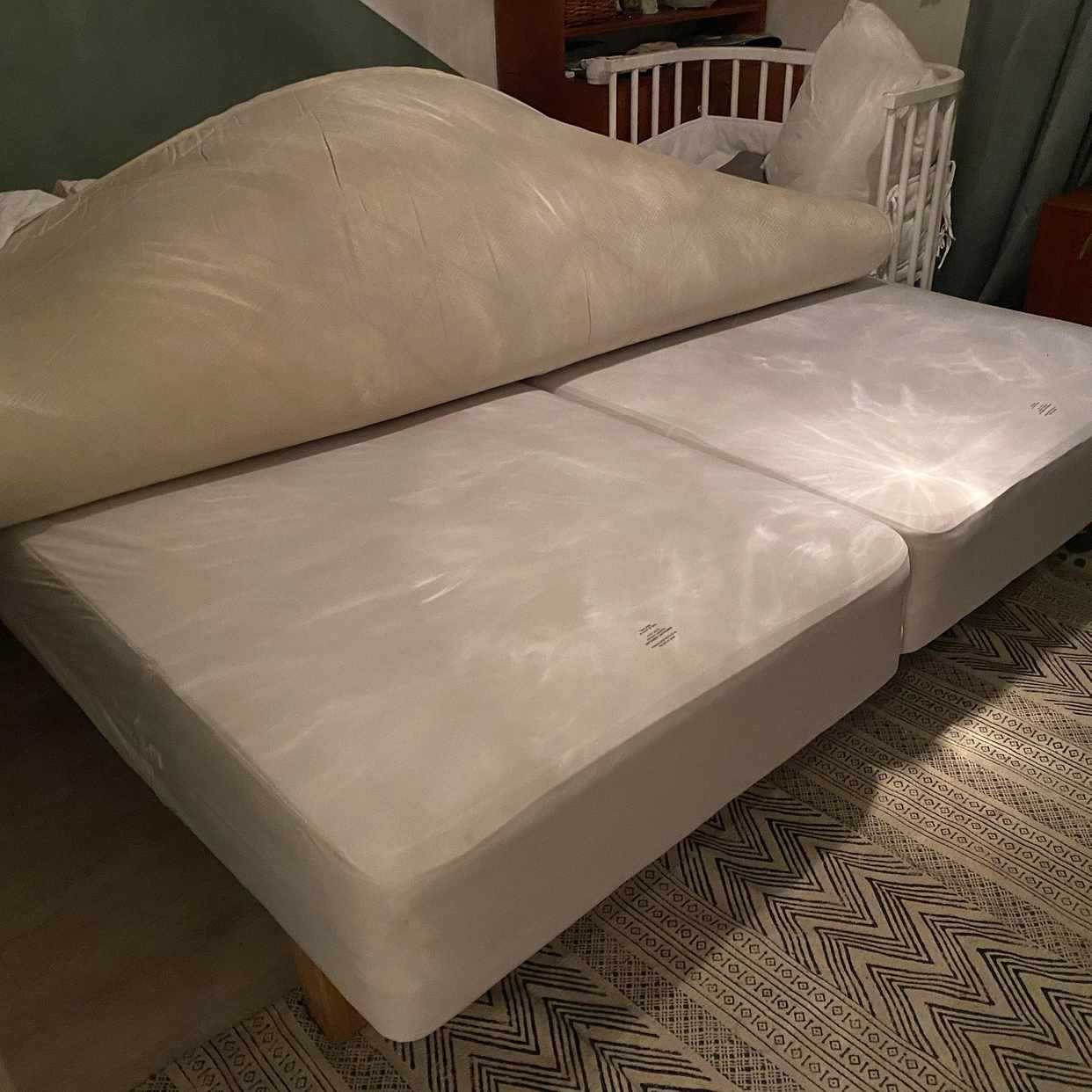 image of Slänga två sängar 90 cm - Bandhagen