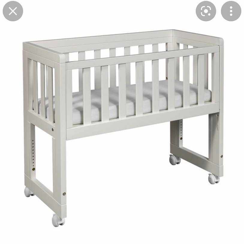 image of Bedside crib spjälsäng - 