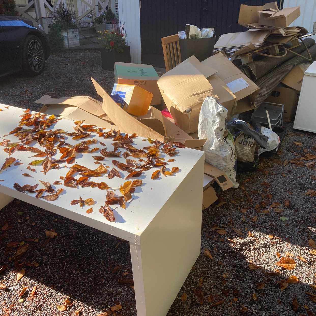 image of Packmaterial, grovsopor - Saltsjö-Boo