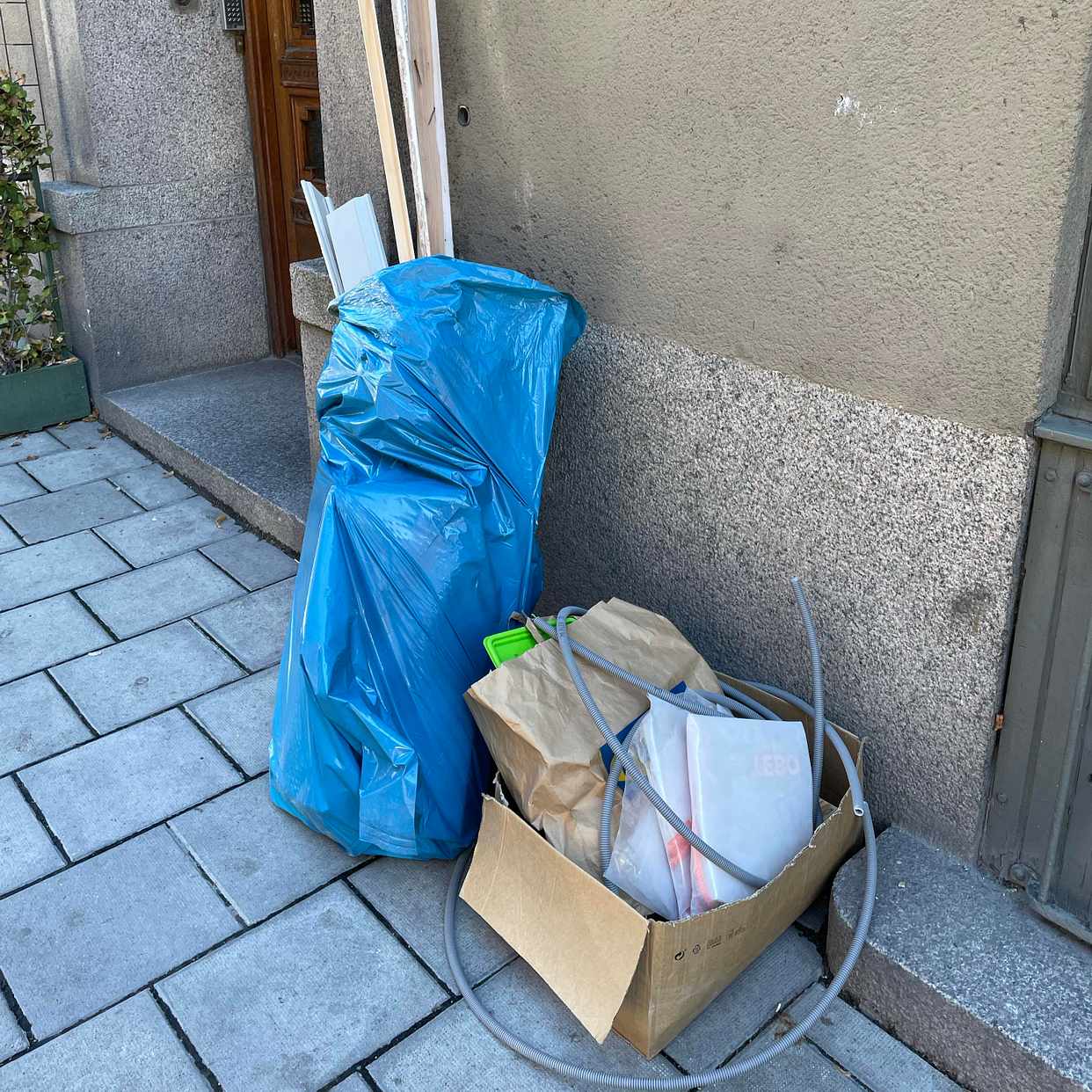 image of Sopsäck  + kartong - Stockholm