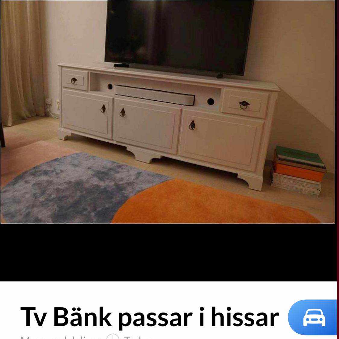 image of Tv Bänk Grannskapsleveran - 