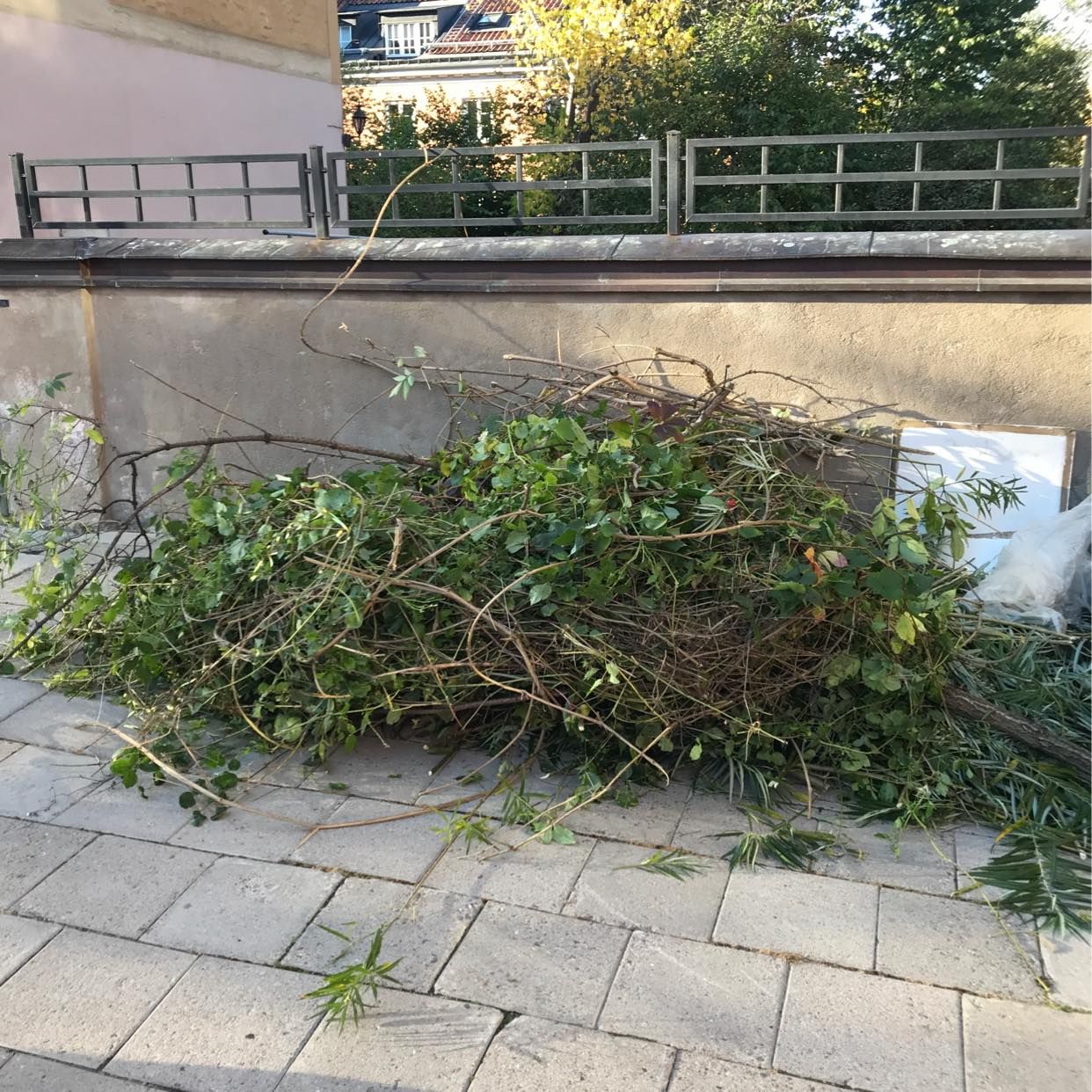 image of Lövsäckar, sly, möbler - Stockholms Stad