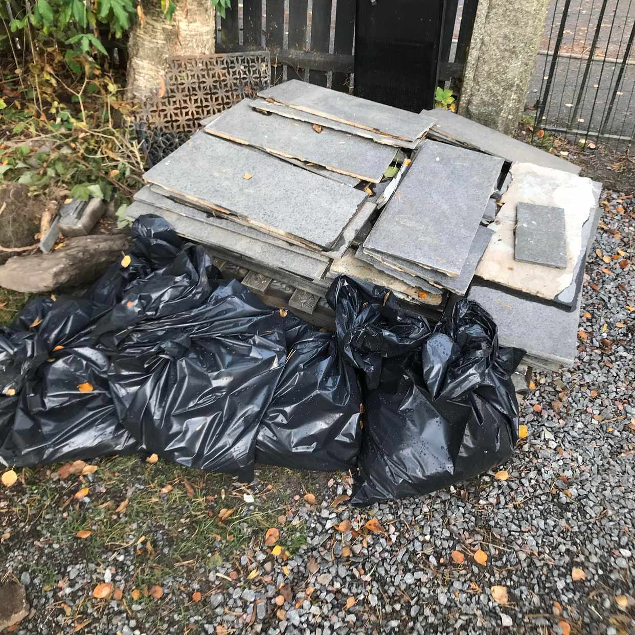 image of Tiles and random garbage - Bromma