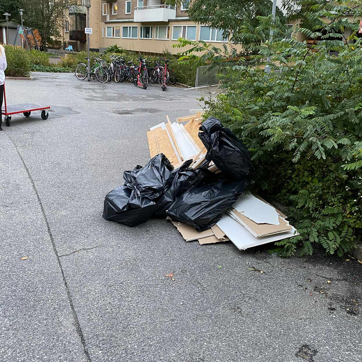 image of Träskivor och gips - Stockholm City