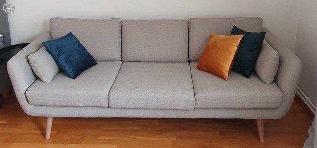 image of Superfin 3-sits soffa - 