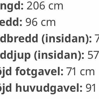 image of Hämta och leverera säng - 