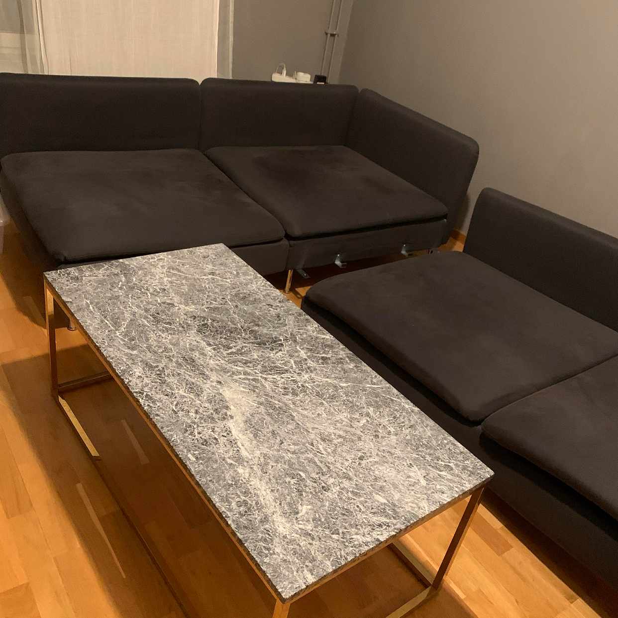 image of Flytthjälp soffa+soffbord - 