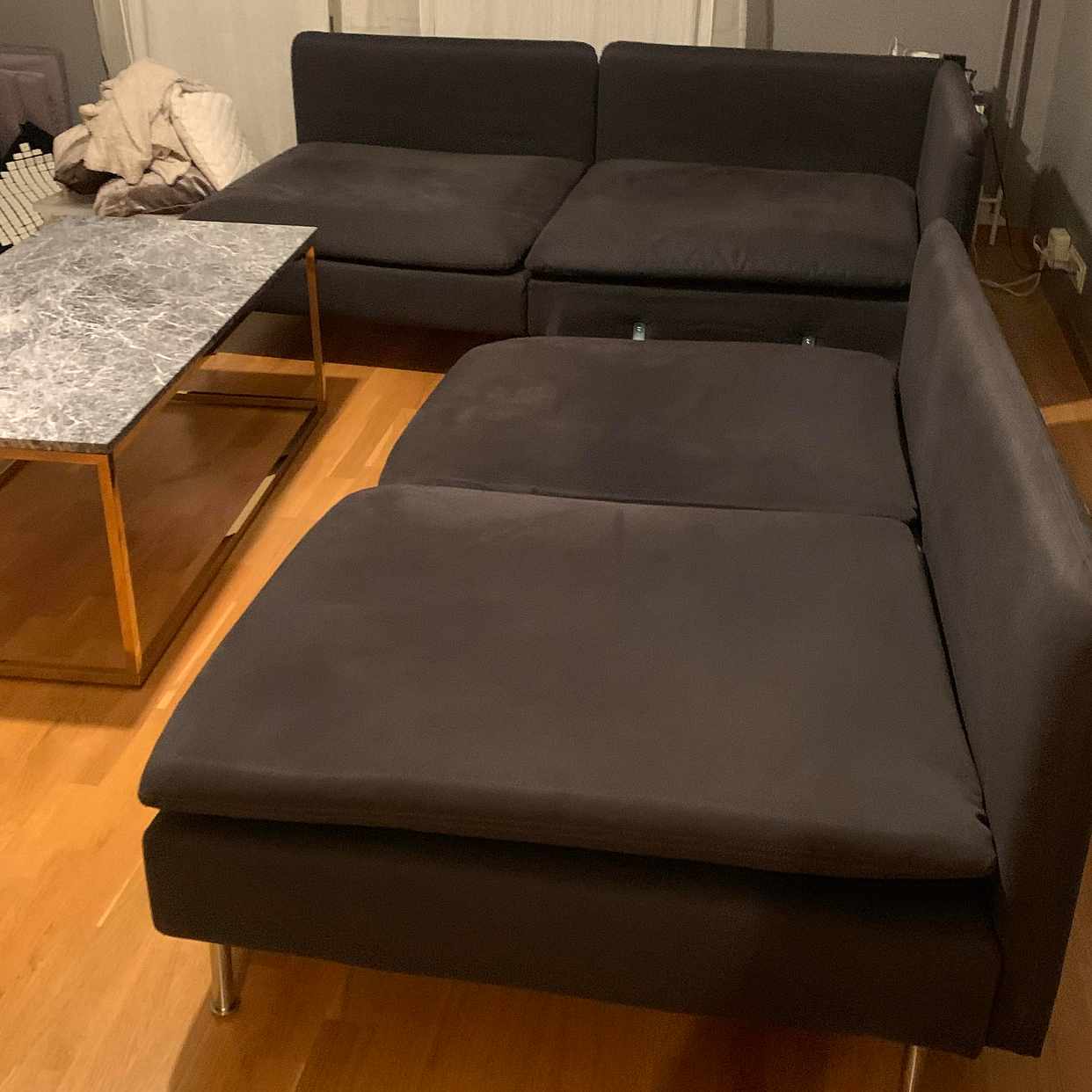 image of Flytthjälp soffa+soffbord - 