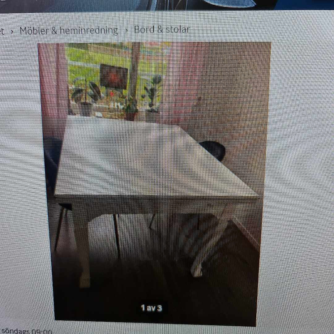 image of Tungt köksbord - 