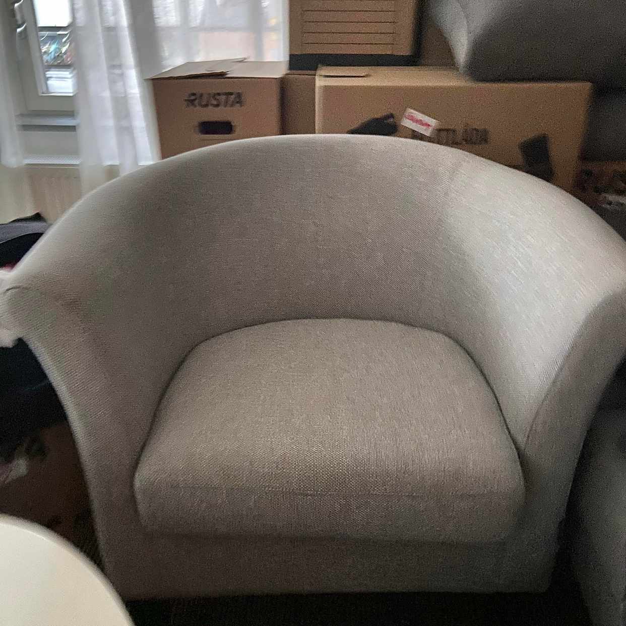image of Flytt tvättmaskin +fåtölj - 