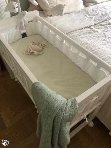 image of Troll Bedside Crib, amnin - 