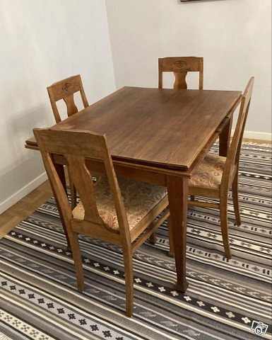 image of 1 bord + 6 stolar - 