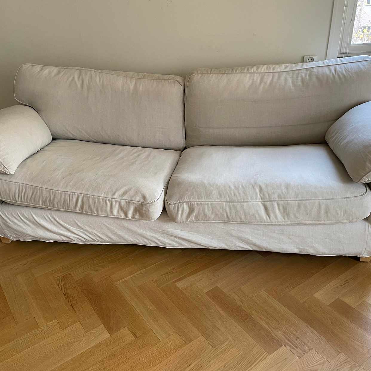 image of Soffa, vit - Bromma
