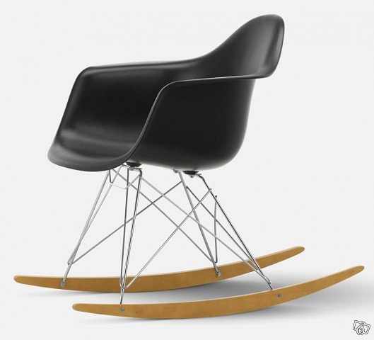 image of Eames Armchair gungstol - 
