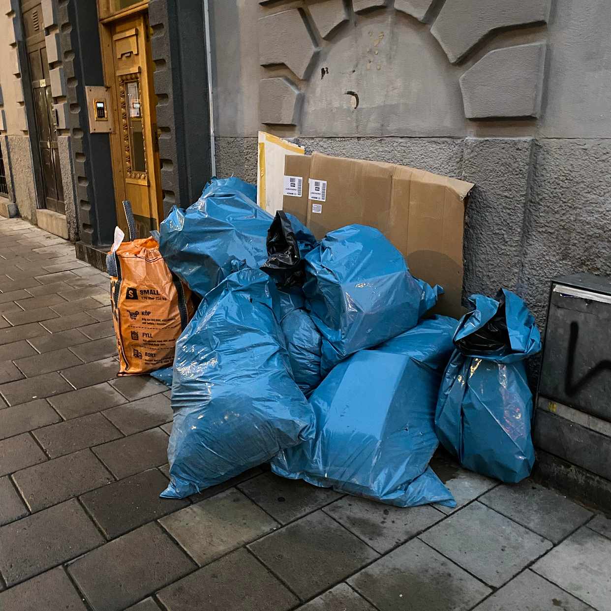 image of Byggsopor - Stockholm