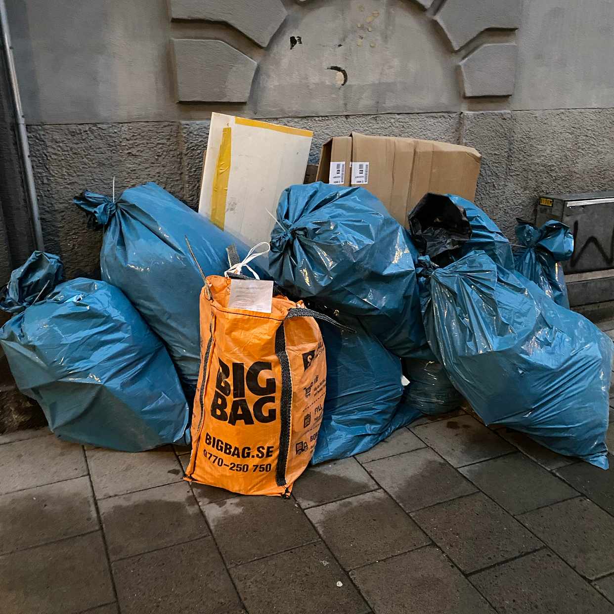 image of Byggsopor - Stockholm