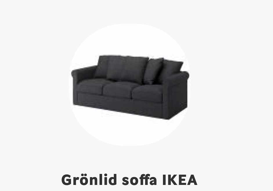 image of Tresitsig soffa - Stockholm