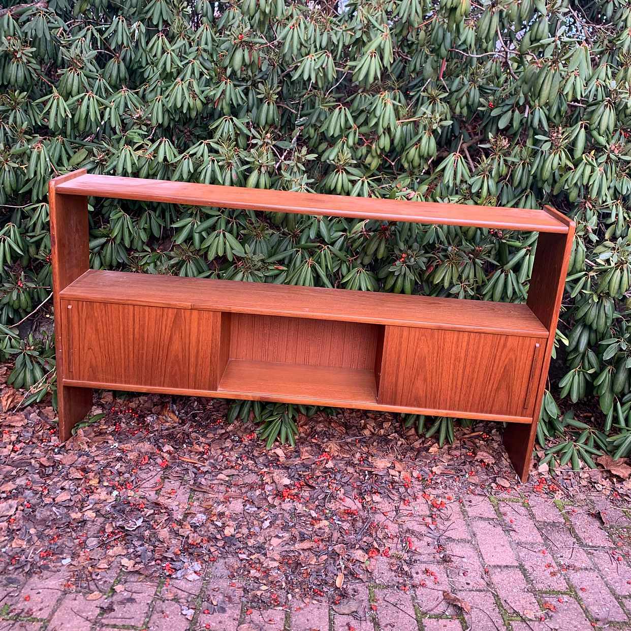 image of Vintage bokhylla - teak - 