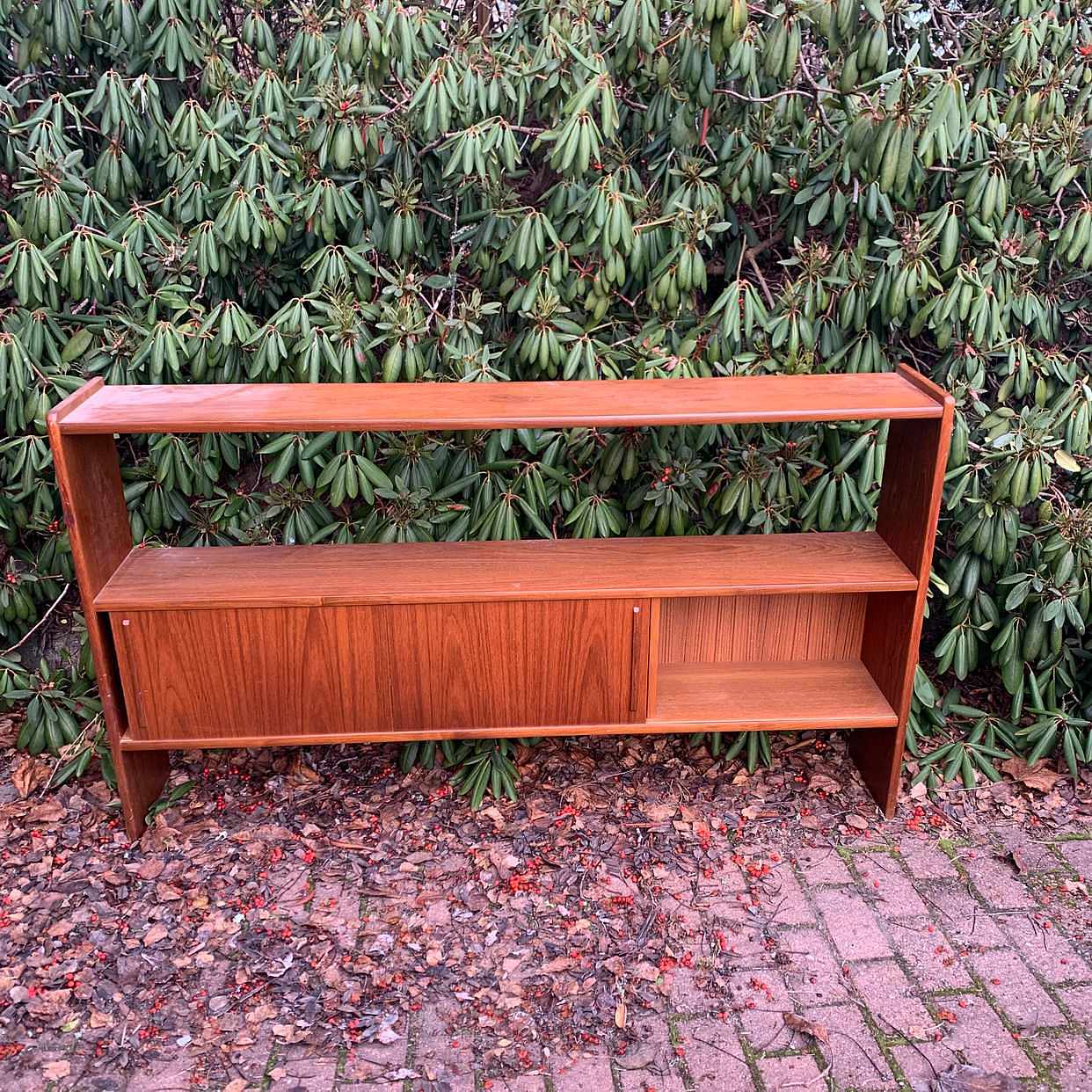 image of Vintage bokhylla - teak - 