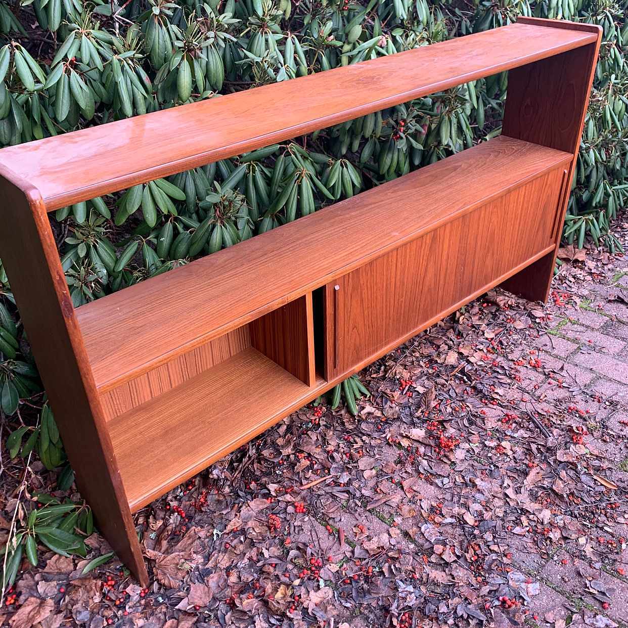 image of Vintage bokhylla - teak - 