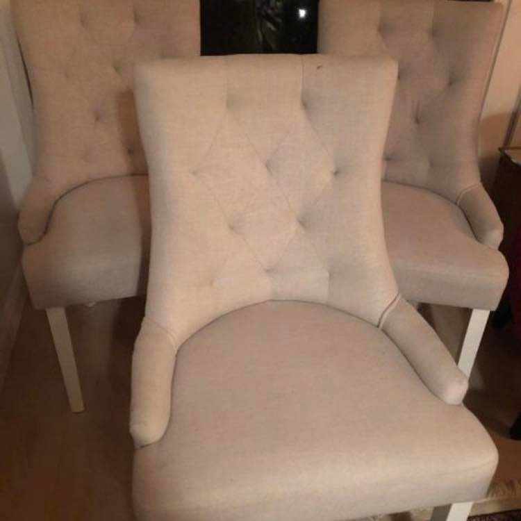 image of Hämta 6 st matstolar - 