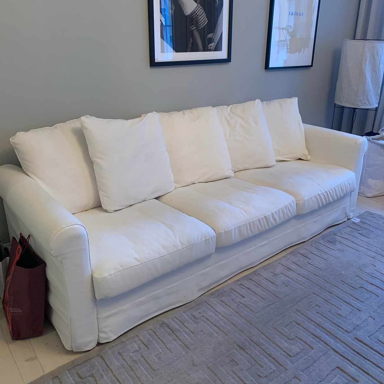 image of Soffa fint skick Skänkes - Stockholm