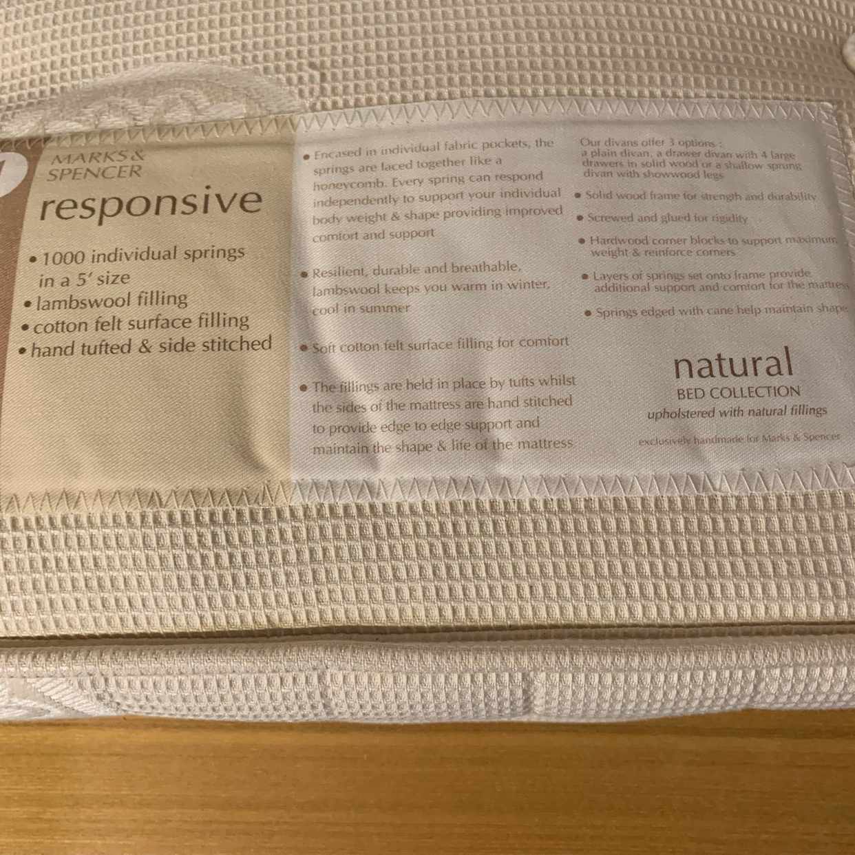 image of FREE Double bed/mattress - London