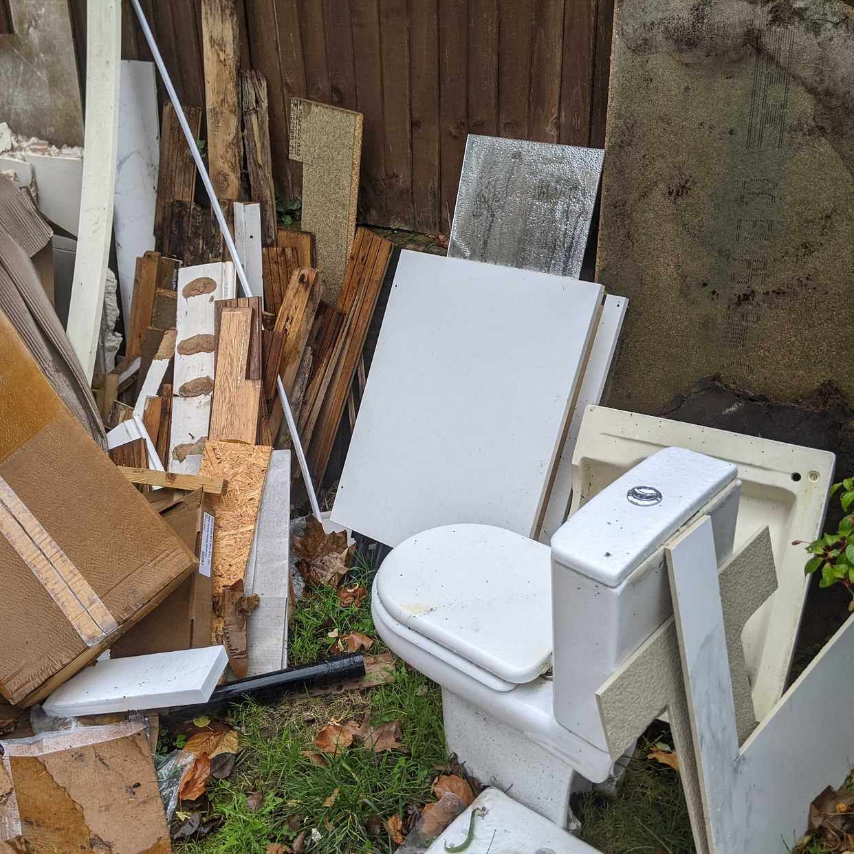 image of Boxes and Builders Waste - London