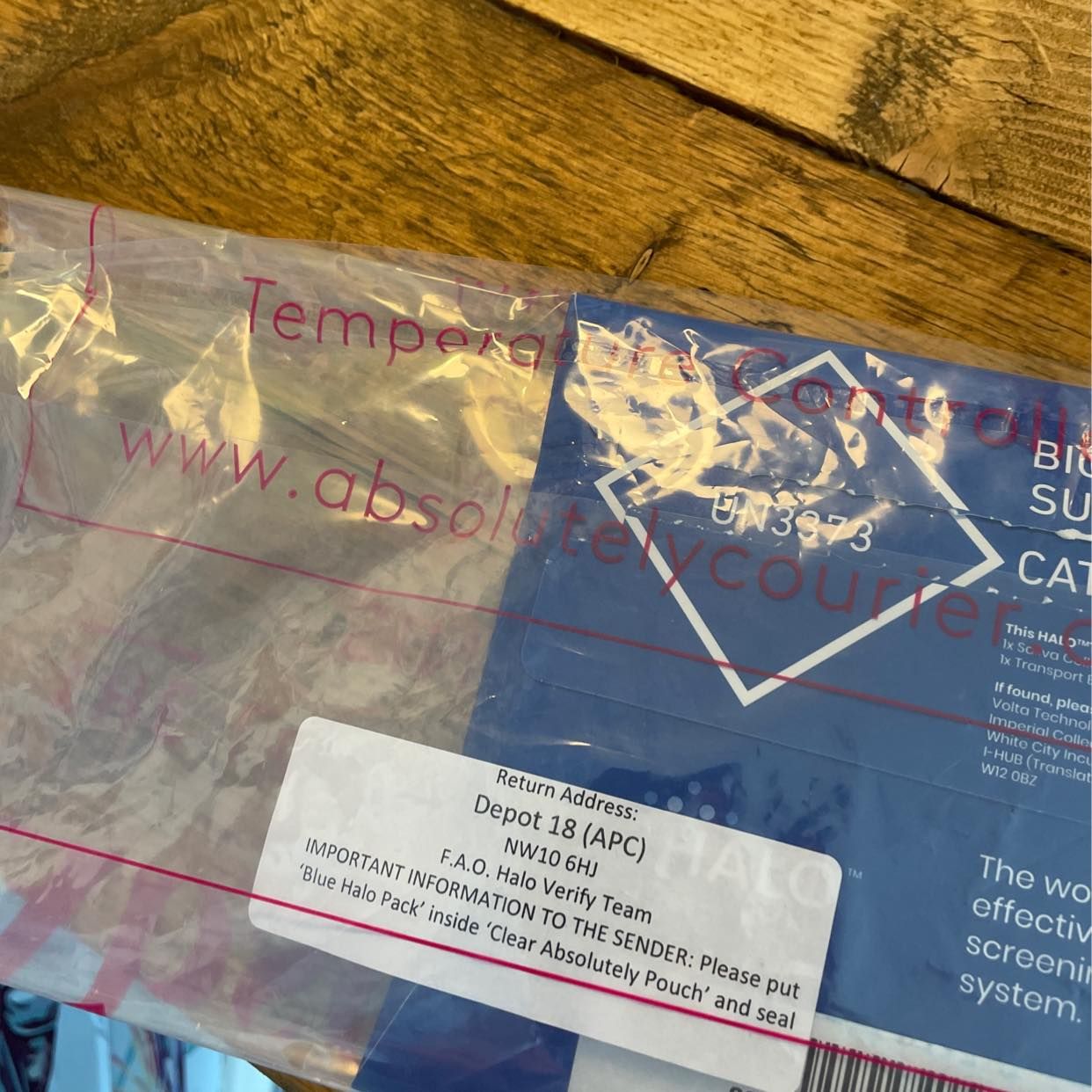 image of Dropping Test2Fly sample - 