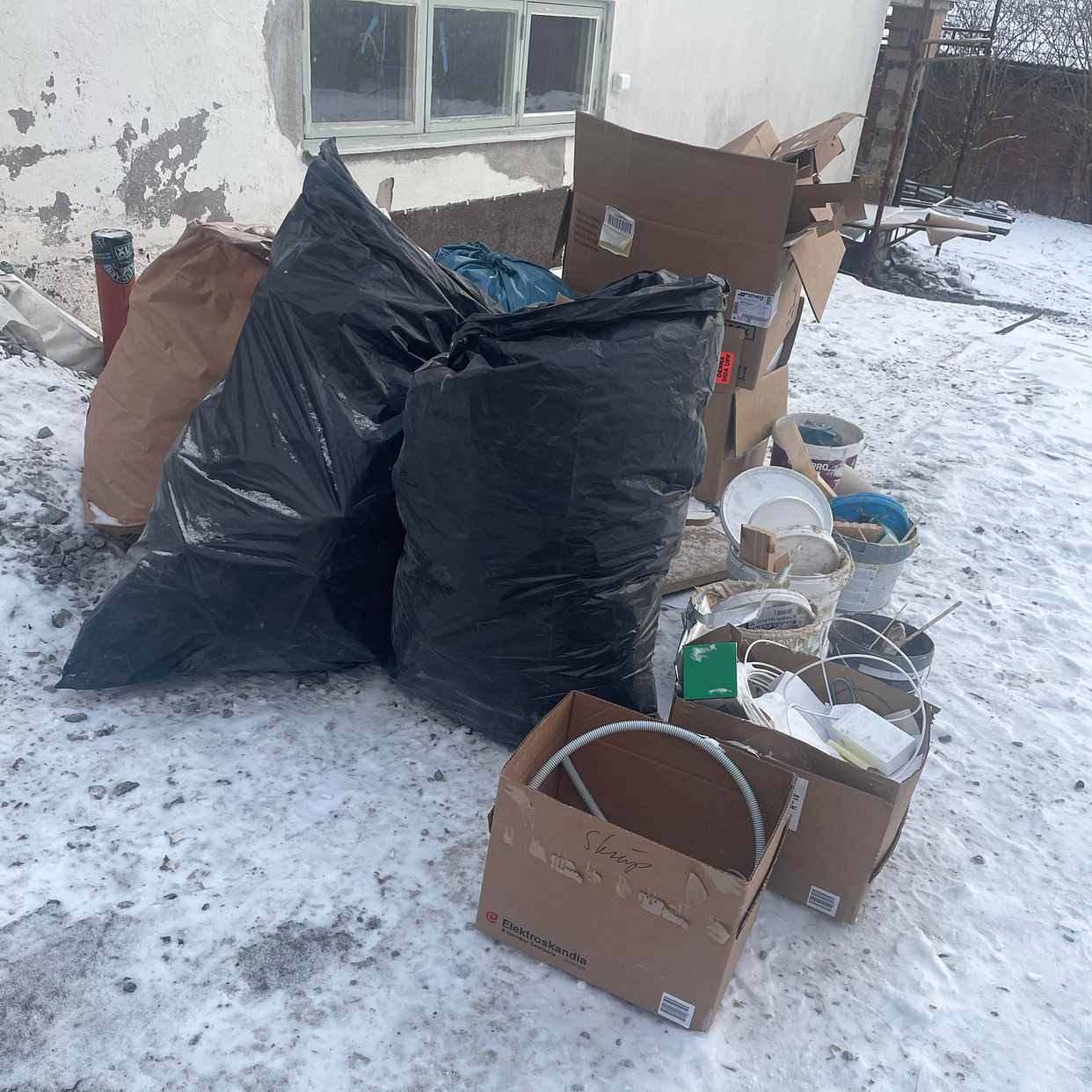 image of Körning till återvinning - Nacka