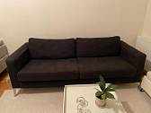 image of IKEA Karlstad soffa + sto - 