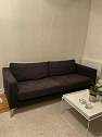 image of IKEA Karlstad soffa + sto - 