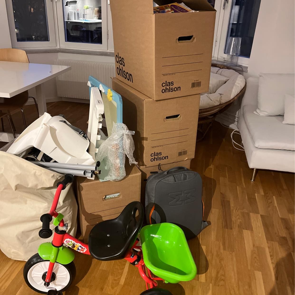image of Kartonger o lite lösöre - 