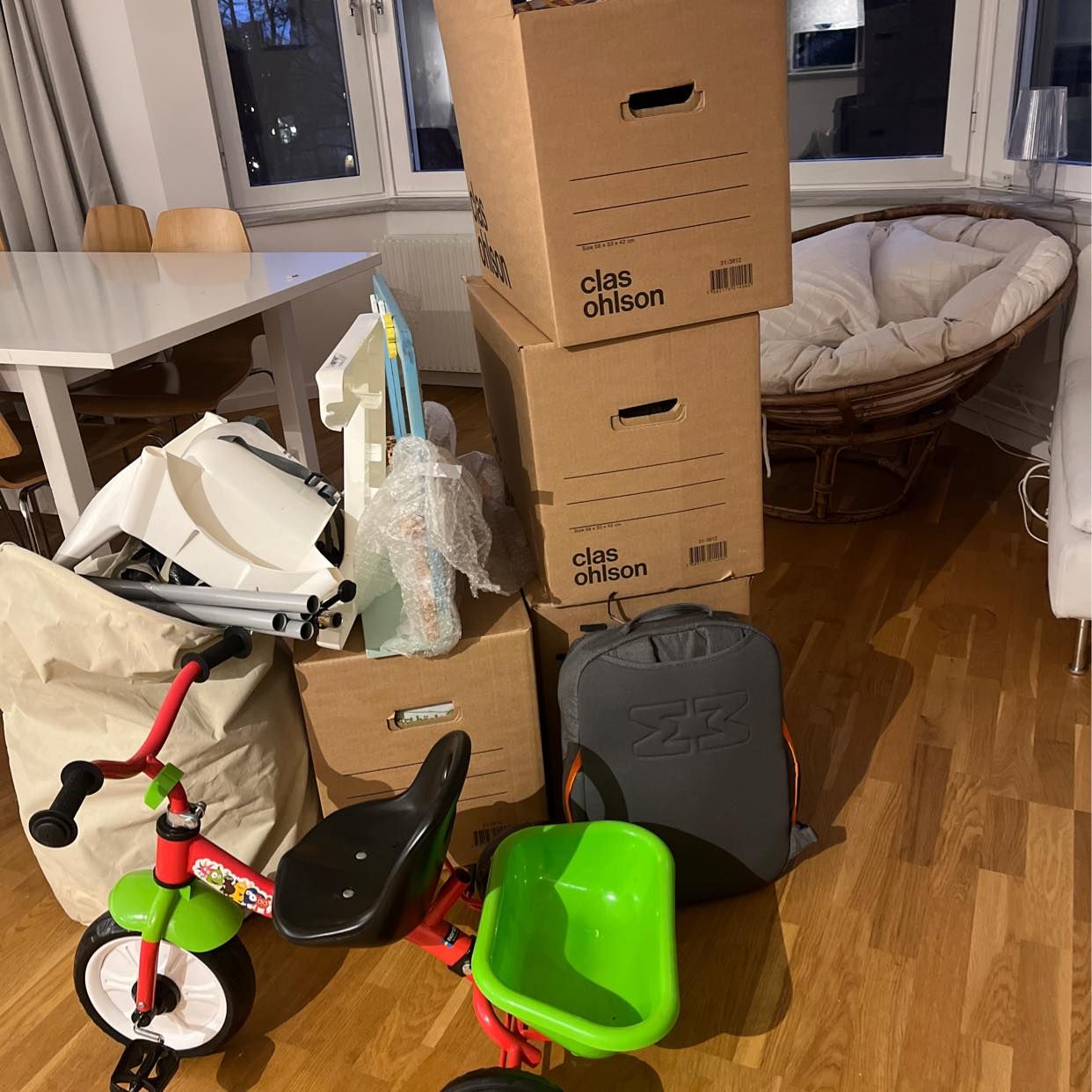 image of Kartonger o lite lösöre - 