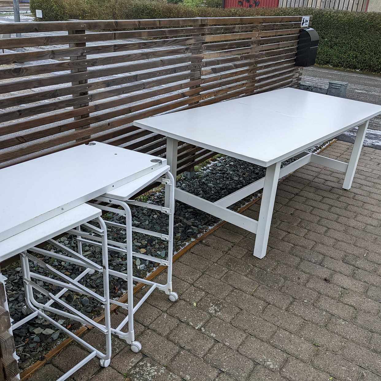 image of Matbord och korgvagnar - Svedala