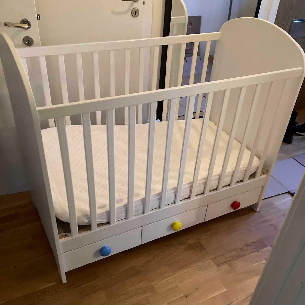 image of Flytt av barnsäng - 