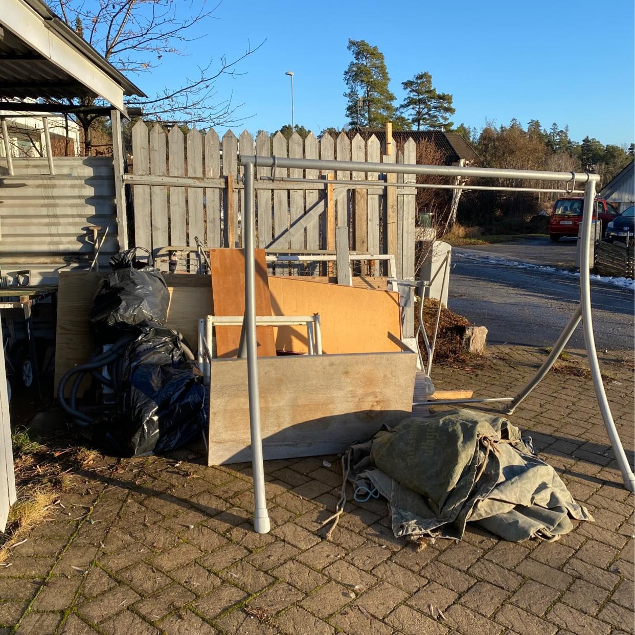 image of Presenningar, trä, möbler - Österskär